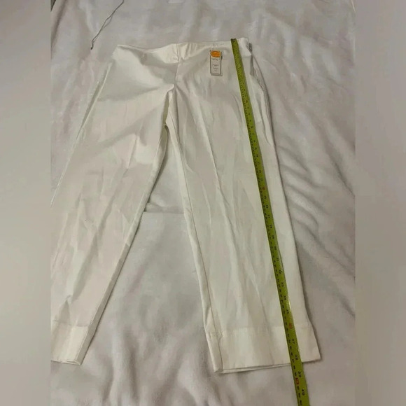 Charter Club Women's Classic Fit Slim Leg White Size 16 NWT - Picture 7 of 9